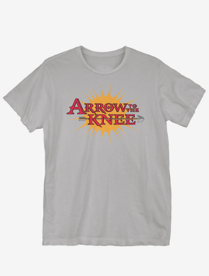 arrow to the knee tshirt